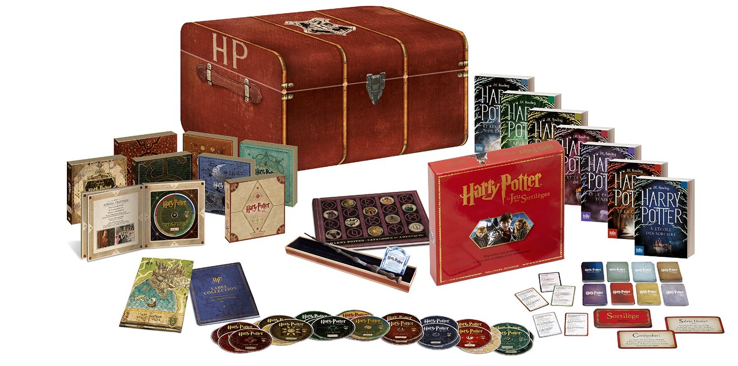 Coffret Harry Potter l'intégrale en 4K Ultra HD Blu-Ray le 11 novembre